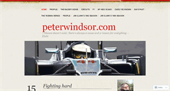Desktop Screenshot of peterwindsor.com